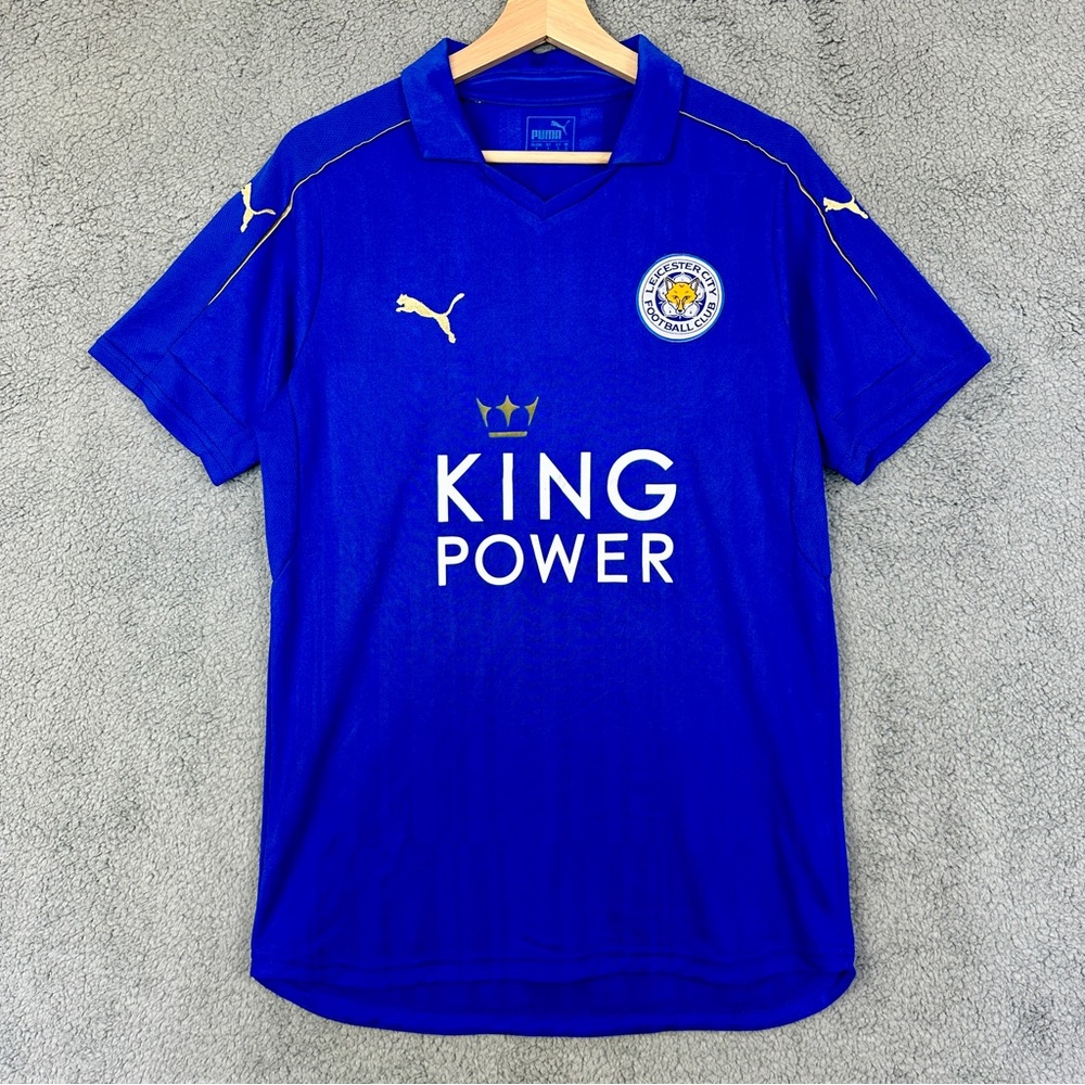 Puma Leicester City Football Club Team Home Jersey Soccer Club Small Blue
